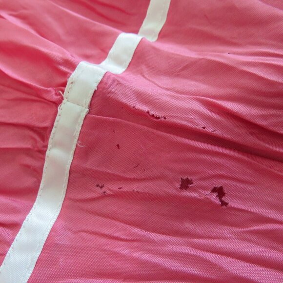 VINTAGE BETSEY JOHNSON Pink Taffeta Tiered Maxi Skirt Punk Fairy Grunge - Size 8 - Picture 14 of 16